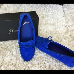 NEW J Crew Driving Moc Loafers-never worn